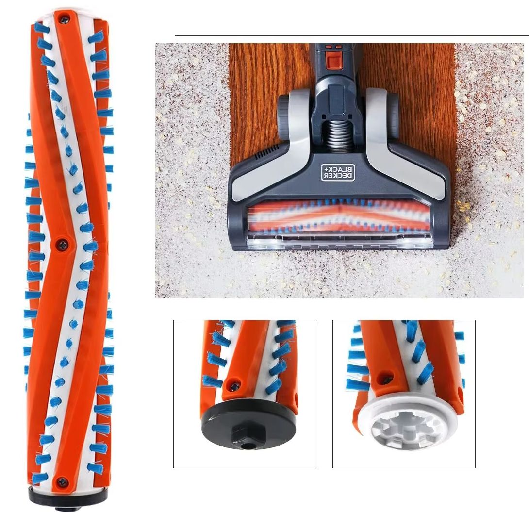 Black+Decker Tool Cordless - フィルターコットンブラシ ブラック+デッカー POWERシリーズ コードレスロッド掃除機 BSV2020G 交換用ツール