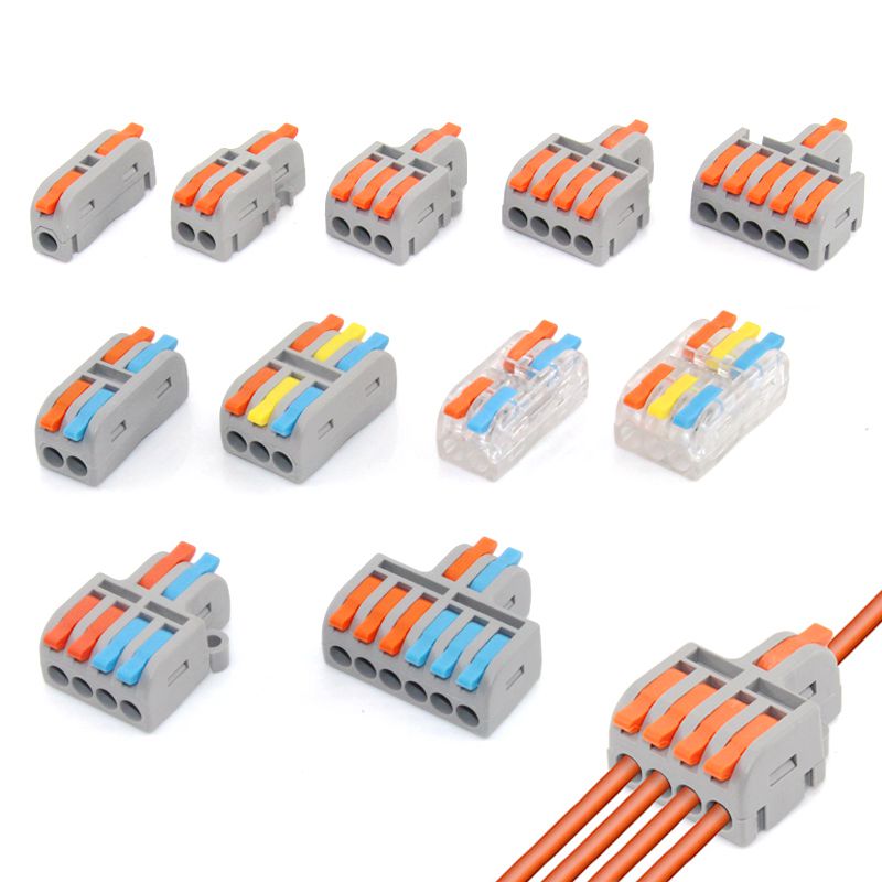 1/5/10 個ミニ高速配線ケーブルコネクタユニバーサルコン - Push Fit Connector のレビューと価格